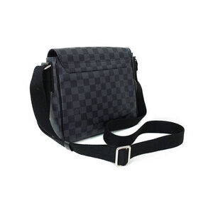 Louis Vuitton Black Damier Graphite Bag District Shoulder
